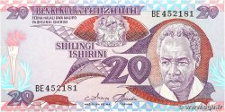 20 Shilingi TANZANIE 1986 P.09 SPL+