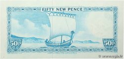 50 New Pence ÎLE DE MAN 1972 P.28c UNC-