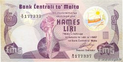 5 Liri MALTE 1979 P.35a SS