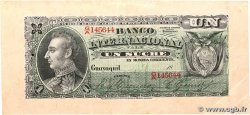 1 Sucre ÉQUATEUR 1892 PS.172 TTB+