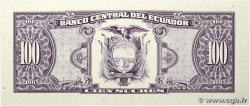 100 Sucres ECUADOR 1993 P.123Ab AU+
