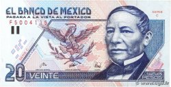 20 Nuevos Pesos MEXIQUE 1992 P.100