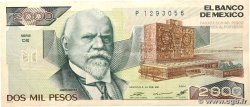 2000 Pesos MEXICO 1987 P.086b SS