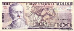 100 Pesos MEXICO 1982 P.074c MBC