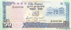 50 Rupees ÎLE MAURICE 1986 P.37a