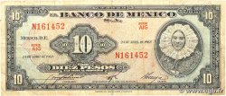10 Pesos MEXICO 1963 P.058j S