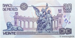 20 Pesos MEXICO 1999 P.106d XF+