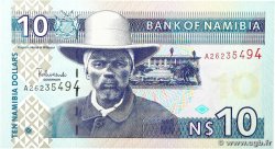 10 Namibia Dollars NAMIBIA 2001 P.04bA