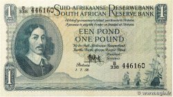 1 Pound AFRIQUE DU SUD 1957 P.093e SUP+