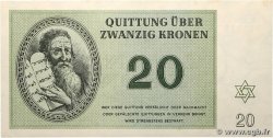 20 Kronen ISRAËL Terezin / Theresienstadt 1943 WW II.705 SPL+
