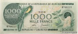 1000 Francs BURUNDI 1988 P.31d