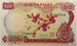 10 Dollars SINGAPORE 1973 P.03d