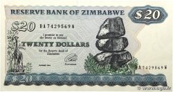 20 Dollars ZIMBABWE Harare 1994 P.04d