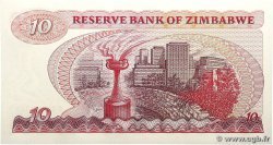 10 Dollars ZIMBABWE Harare 1983 P.03d UNC-