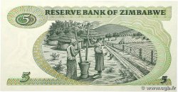 5 Dollars ZIMBABWE Harare 1983 P.02c UNC-