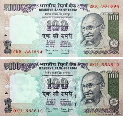 100 Rupees Lot INDIA 1996 P.091g