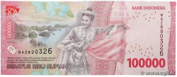 100000 Rupiah INDONESIA 2022 P.168 SC+