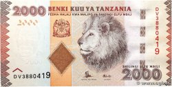 2000 Shilingi TANZANIE 2020 P.42b