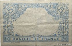 5 Francs BLEU FRANCE 1913 F.02.15 TTB