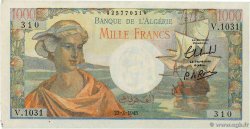 1000 Francs réserve ALGERIA 1945 P.096