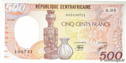 500 Francs type 1985 CENTRAFRIQUE 1989 A.193d