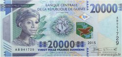 20000 Francs GUINEA 2015 P.50
