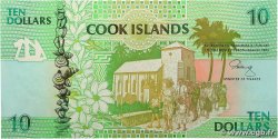 10 Dollars COOK ISLANDS 1992 P.08a
