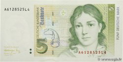 5 Deutsche Mark GERMAN FEDERAL REPUBLIC 1991 P.37 UNC-