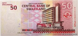 50 Emalangeni SWAZILAND 2010 P.38a UNC