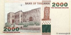 2000 Shilingi TANZANIA 2009 P.37b UNC-