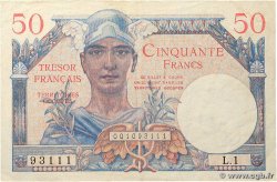 50 Francs TRÉSOR FRANÇAIS FRANCE 1947 VF.31.01