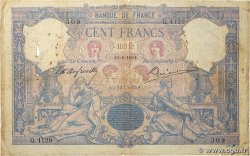 100 Francs BLEU ET ROSE FRANCE 1904 F.21.18