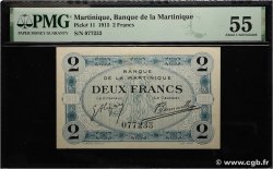 2 Francs MARTINIQUE 1915 P.11 SPL