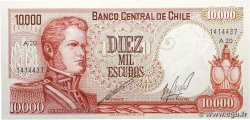 10000 Escudos CHILI 1974 P.148