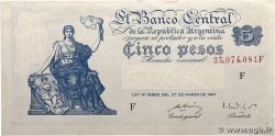 5 Pesos ARGENTINE 1949 P.258