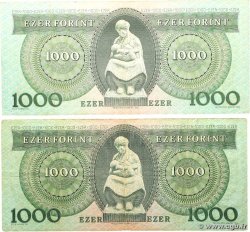 1000 Forint Lot HUNGARY 1993 P.176b F