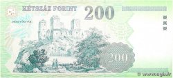 200 Forint HUNGARY 2007 P.187g VF+