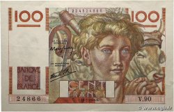 100 Francs JEUNE PAYSAN FRANCE 1946 F.28.07 TTB+