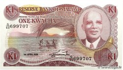 1 Kwacha MALAWI 1986 P.19b