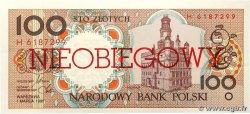 100 Zlotych POLOGNE 1990 P.170a