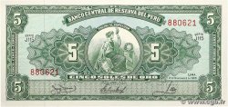 5 Soles de Oro PÉROU 1966 P.083 NEUF