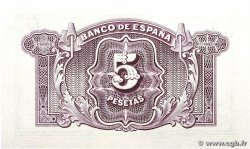 5 Pesetas SPAIN 1935 P.085a UNC
