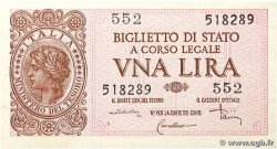 1 Lire ITALY 1944 P.029c
