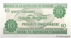 10 Francs BURUNDI 2005 P.33e UNC