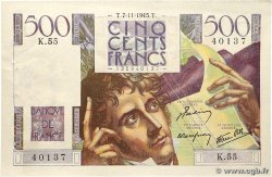 500 Francs CHATEAUBRIAND FRANCE 1945 F.34.03