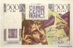 500 Francs CHATEAUBRIAND FRANCE 1945 F.34.03