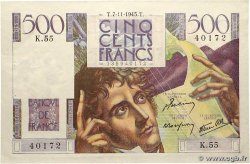 500 Francs CHATEAUBRIAND FRANCE 1945 F.34.03