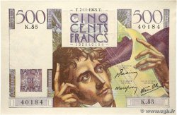 500 Francs CHATEAUBRIAND FRANCE  1945 F.34.03