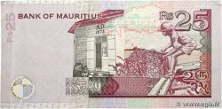 25 Rupees MAURITIUS 1999 P.49a VF+