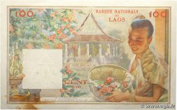 100 Kip LAOS 1957 P.06a SS